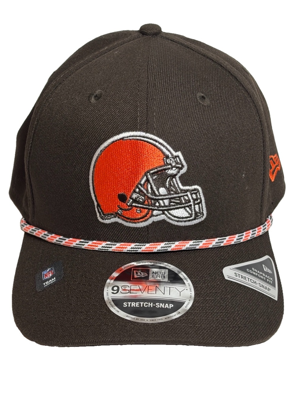New Era 9SEVENTY Cleveland Browns Team Logo NFL SnapBack Cap NWT